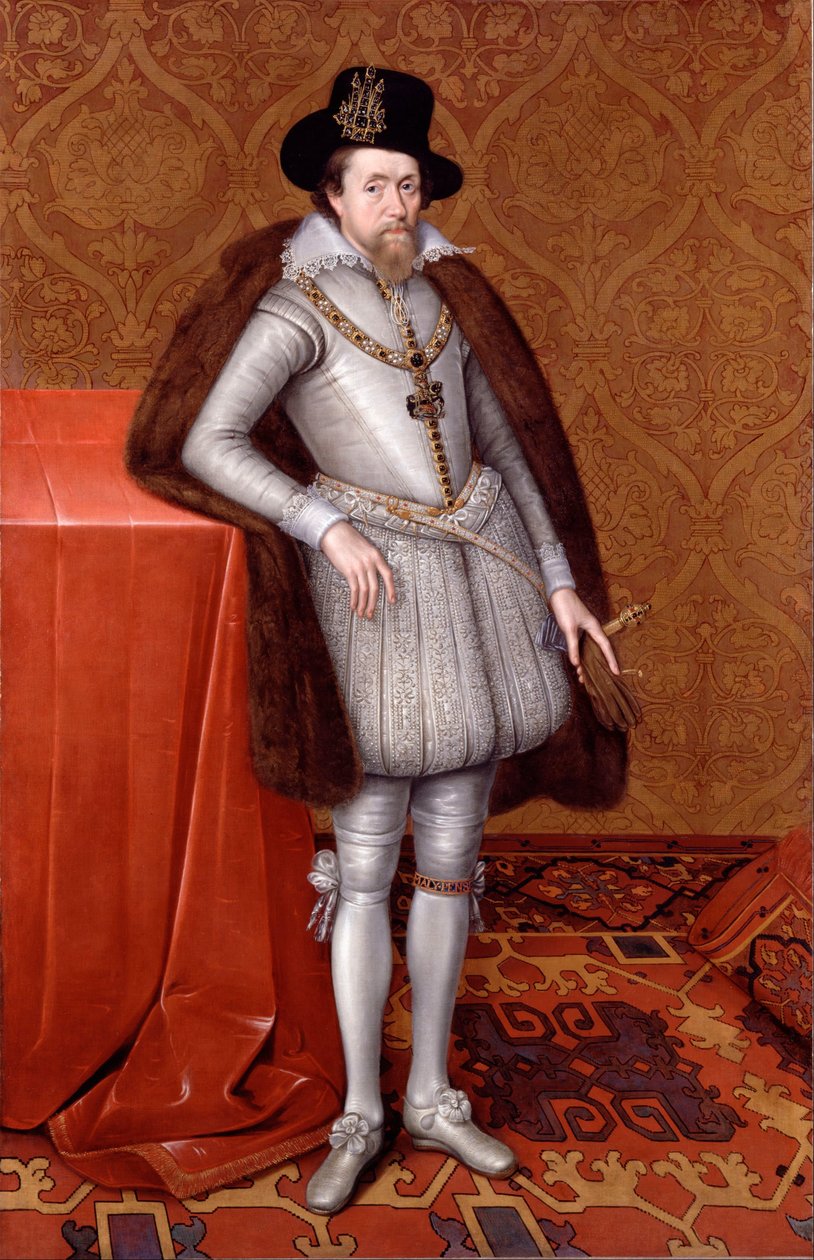 VI. Jakab és én alkotó: John de Critz the elder