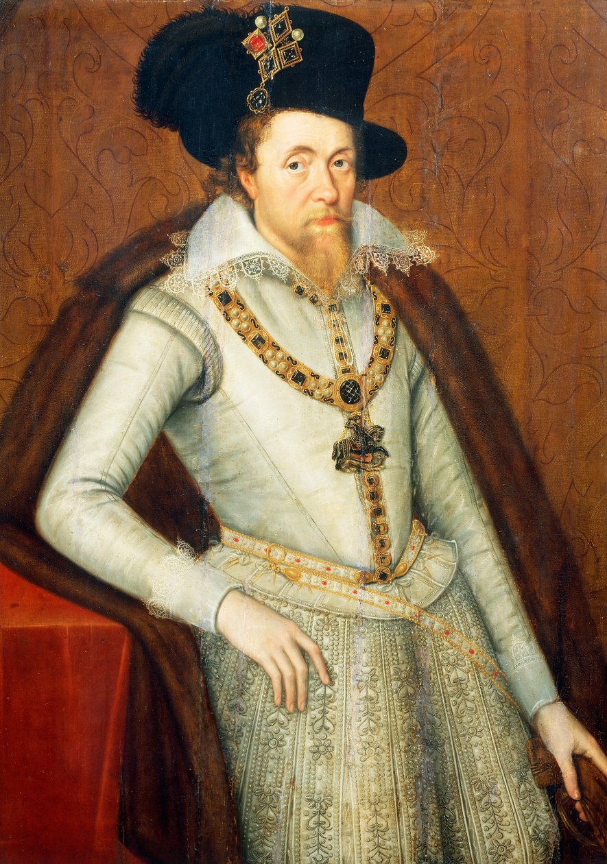 James Stuart portréja (Edinburgh alkotó: John de the Elder Critz