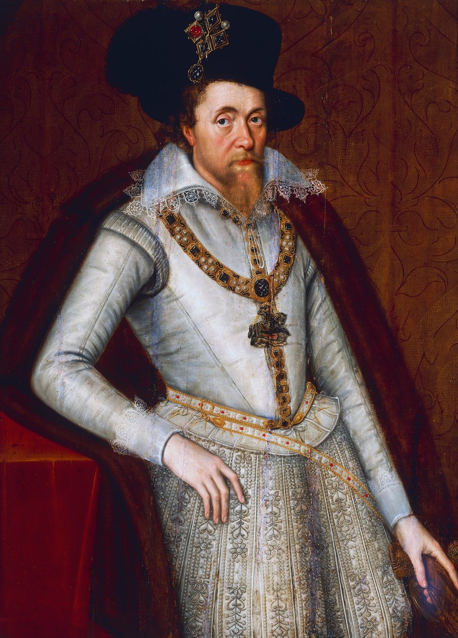 James Stuart portréja (Edinburgh alkotó: John de the Elder Critz