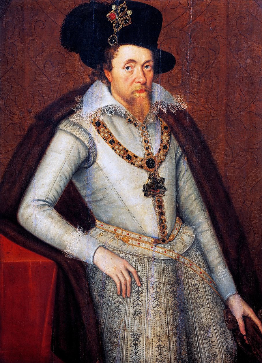 James Stuart portréja (Edinburgh alkotó: John de the Elder Critz