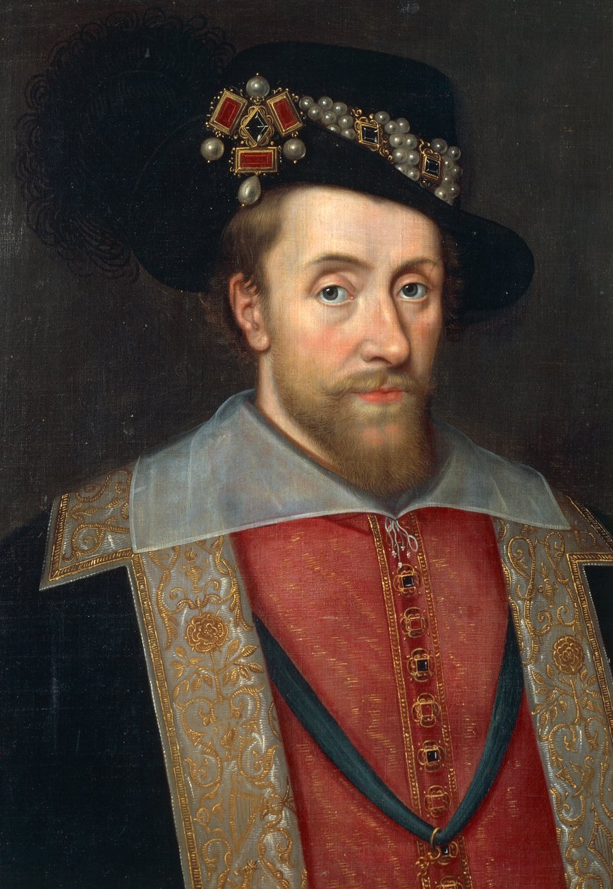 James Stuart portréja (Edinburgh alkotó: John de the Elder Critz