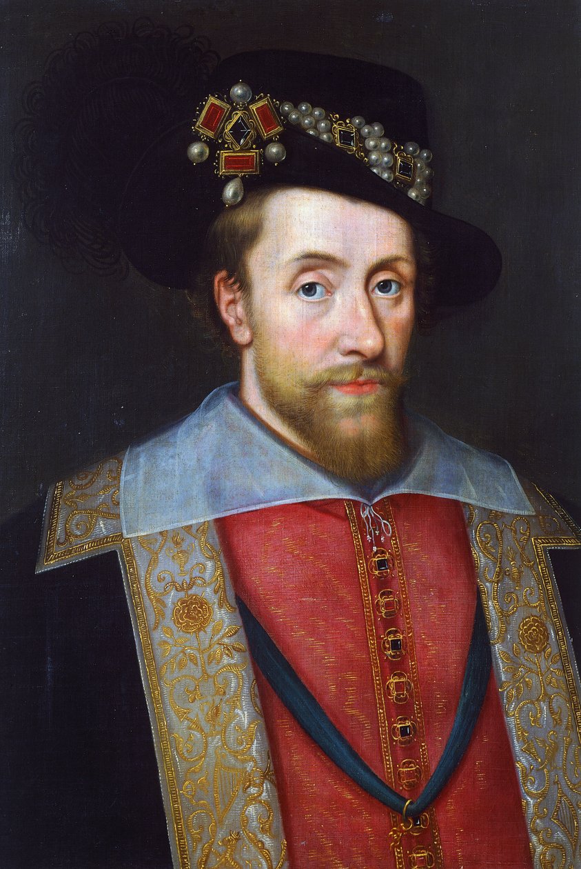 James Stuart portréja (Edinburgh alkotó: John de the Elder Critz