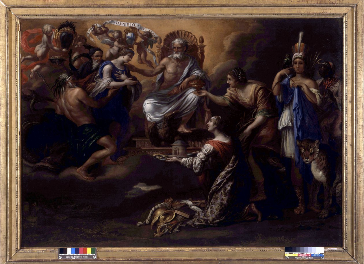 Az istenek által védett Marseille vagy a marseille-i apoteózis alkotó: John the Baptist of Beadan