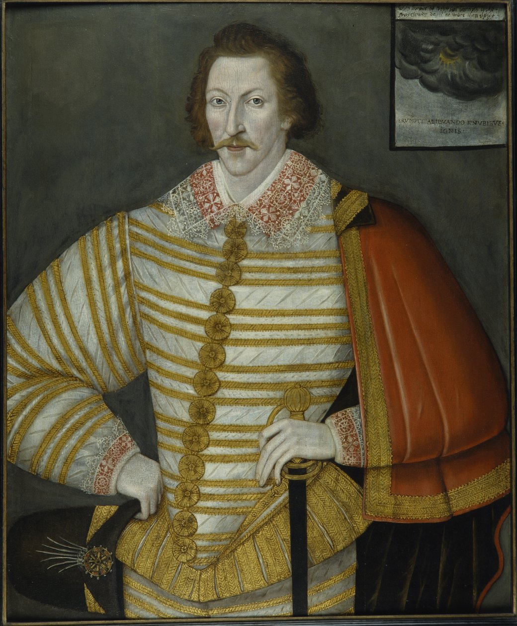 Thomas Cavendish, a körüljáró portréja alkotó: John the Younger (attr.to) Bettes
