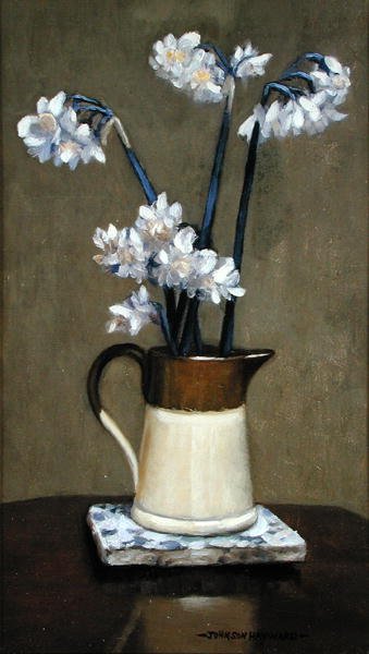 Egy kancsó nárcisz (olaj, vászon) alkotó: Johnson Hayward
