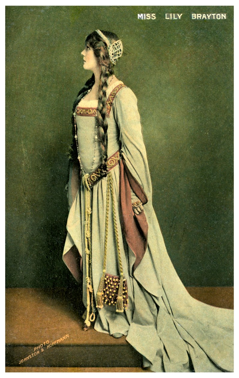 Lily Brayton brit színésznő, 1900-1919. alkotó: Johnston and Hoffman