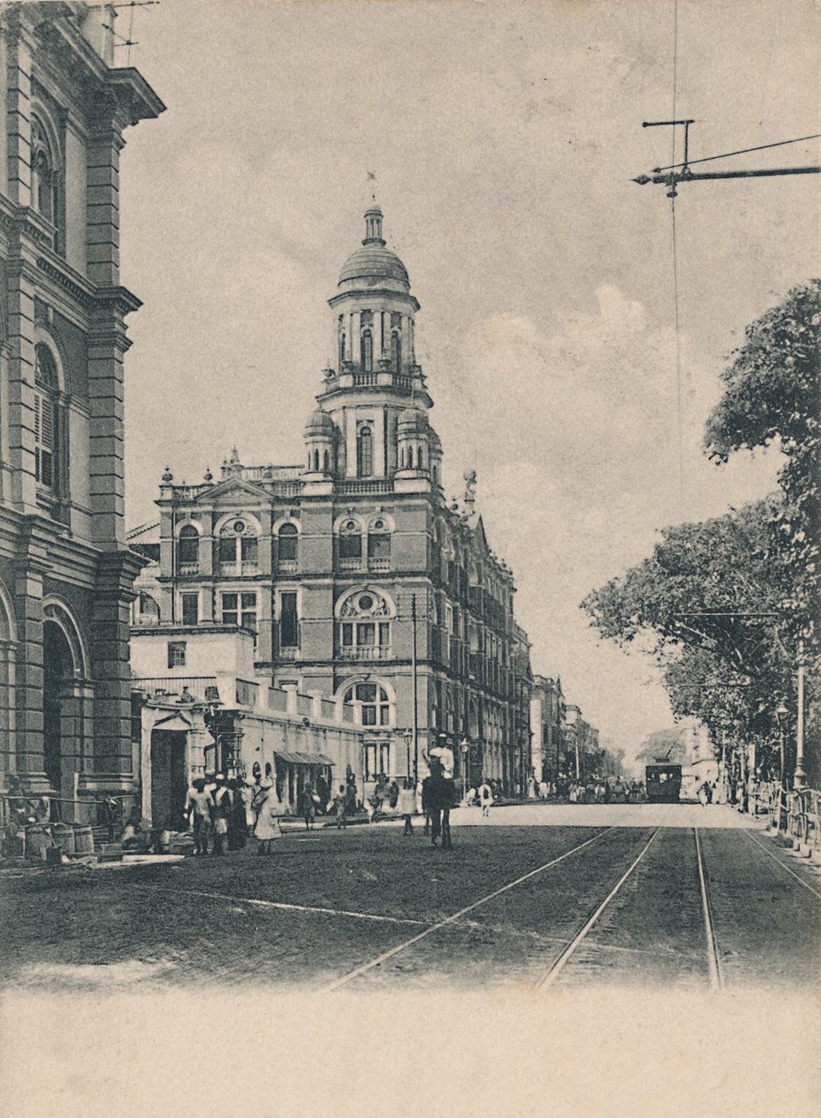„Dalhousie Square, Calcutta”, 1904. alkotó: Johnston and Hoffmann