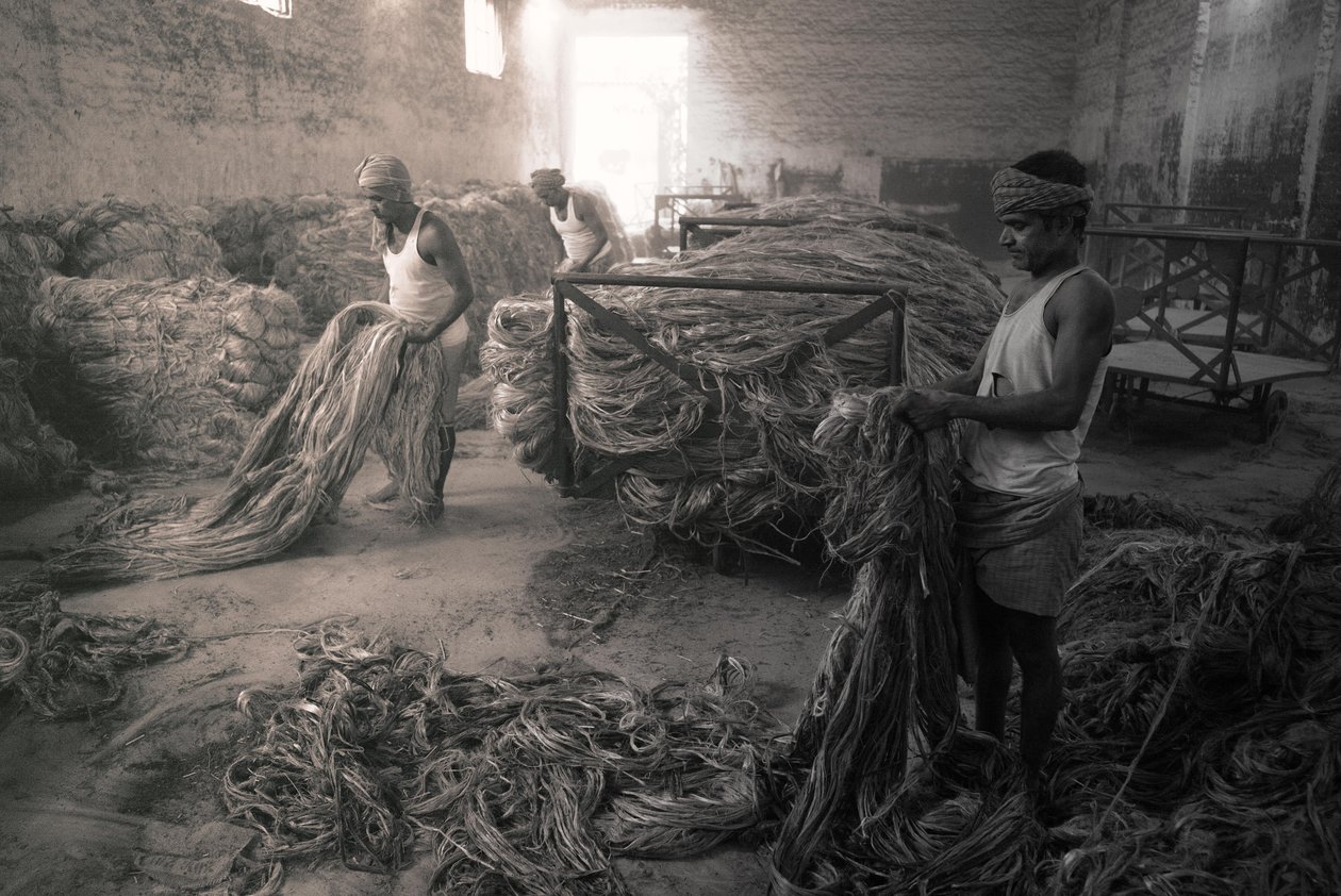 Jutagyár, Kolkata, India, 2017 (fotó) alkotó: Jon Nicholson