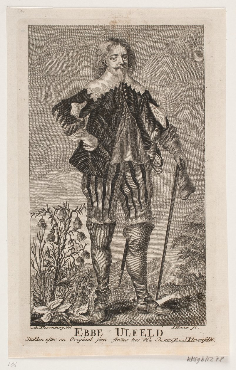 Ebbe Ulfeldt Ovesholmba alkotó: Jonas Haas