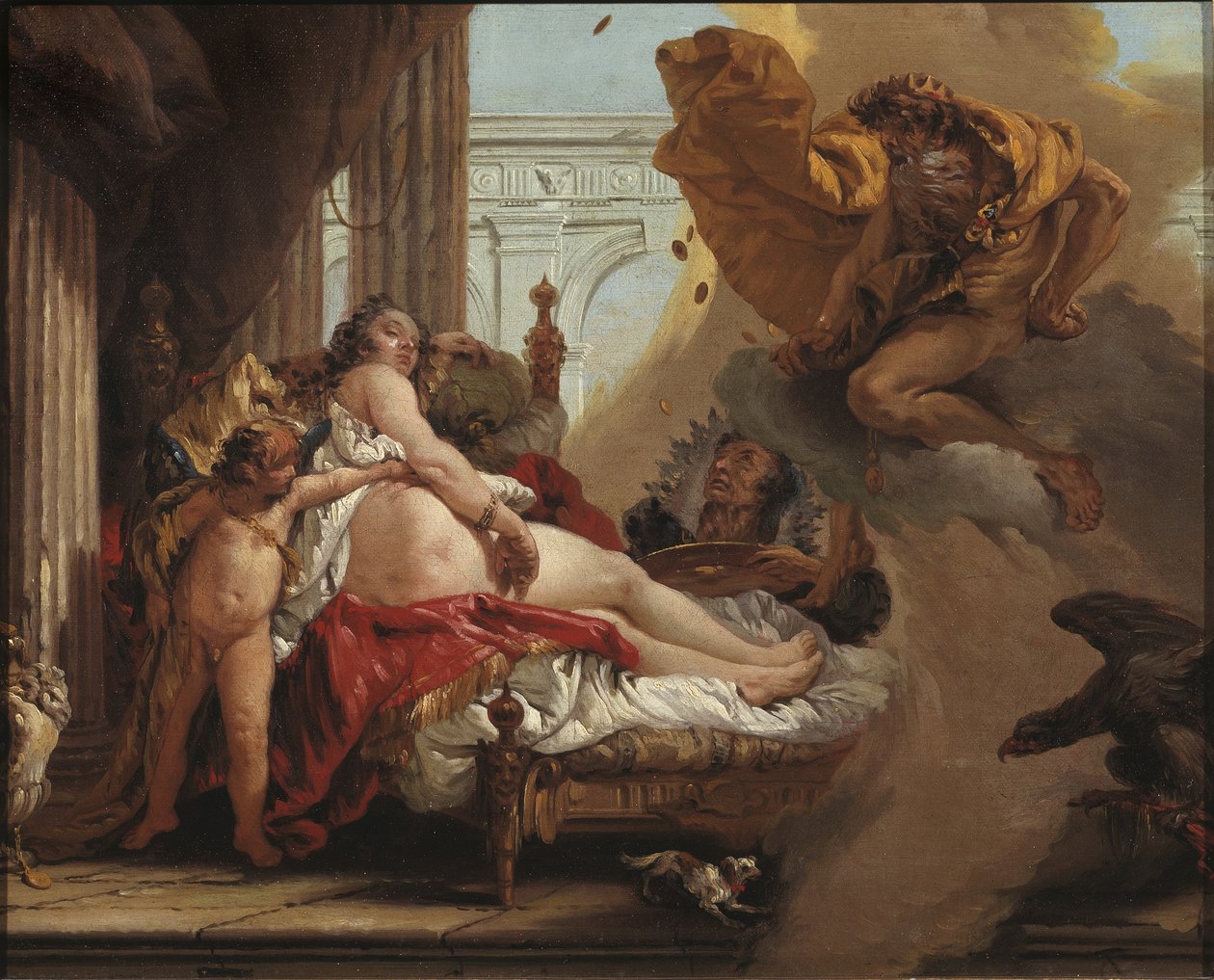 Danaë és az Aranyzápor alkotó: Jonas Hoffmann