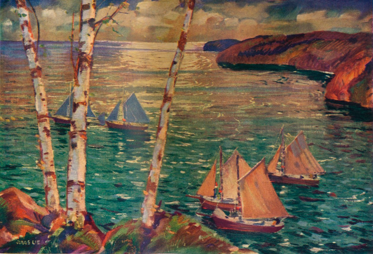 Into the Morning, 1920 alkotó: Jonas Lie
