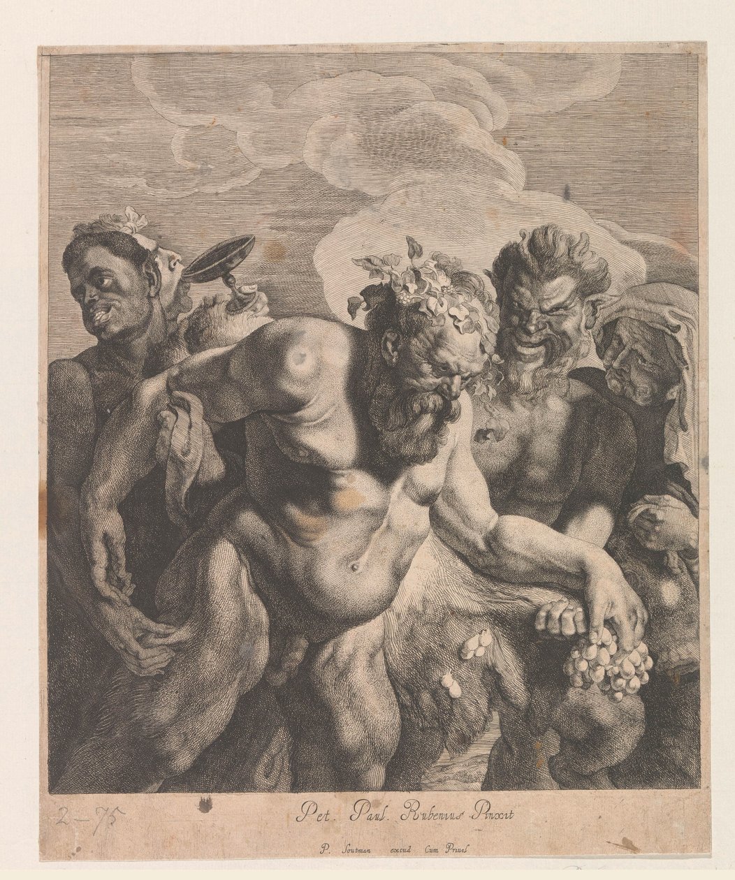 Dronken Silenus alkotó: Jonas Suyderhoef