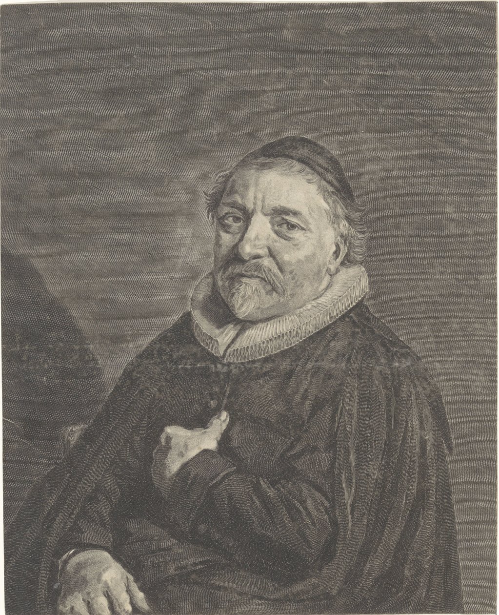 Portré van Adriaen Tiler alkotó: Jonas Suyderhoef