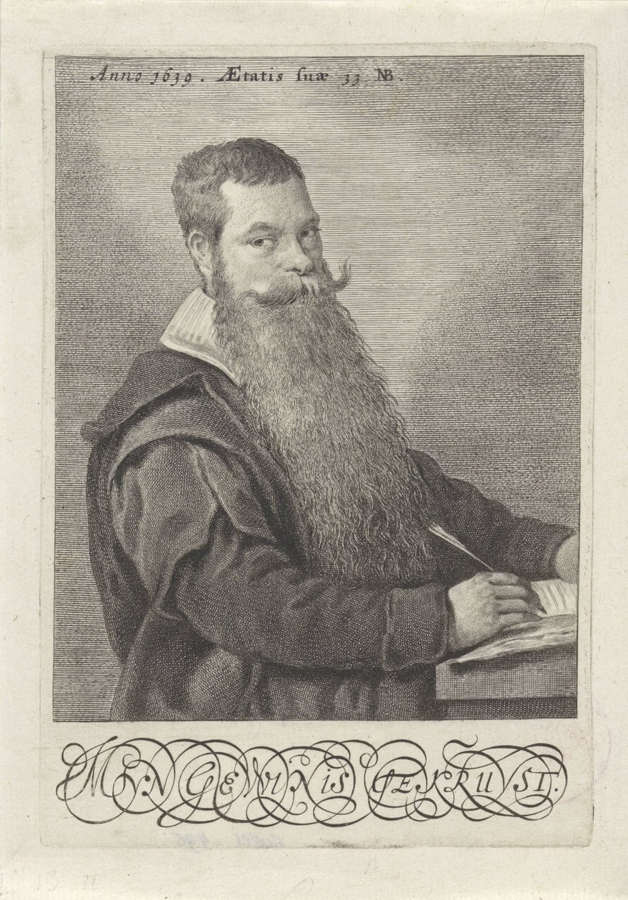 Nicolaes Bodding van Laer portréja alkotó: Jonas Suyderhoef