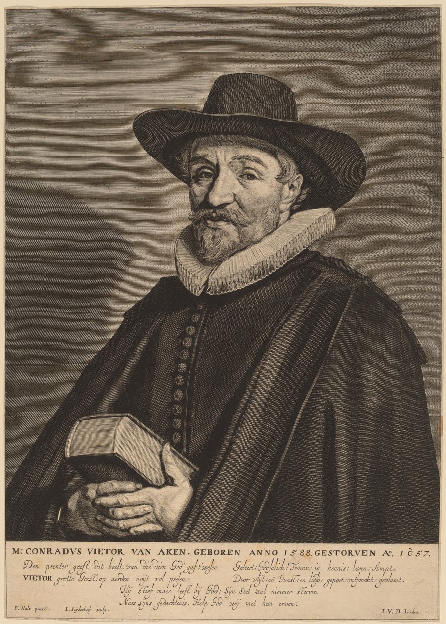 Conrad Vietor Aacheniből alkotó: Jonas Suyderhoff after Frans Hals