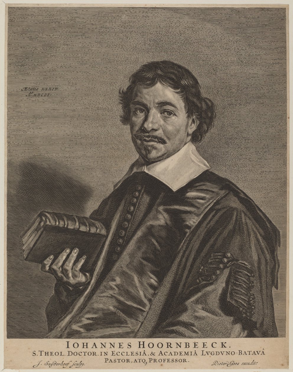 Jan Hoornbeeck alkotó: Jonas Suyderhoff, after Frans Hals