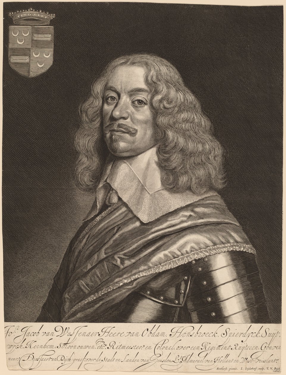 Jacob van Wassenaer van Obdam alkotó: Jonas Suyderhoff after Gerrit van Honthorst