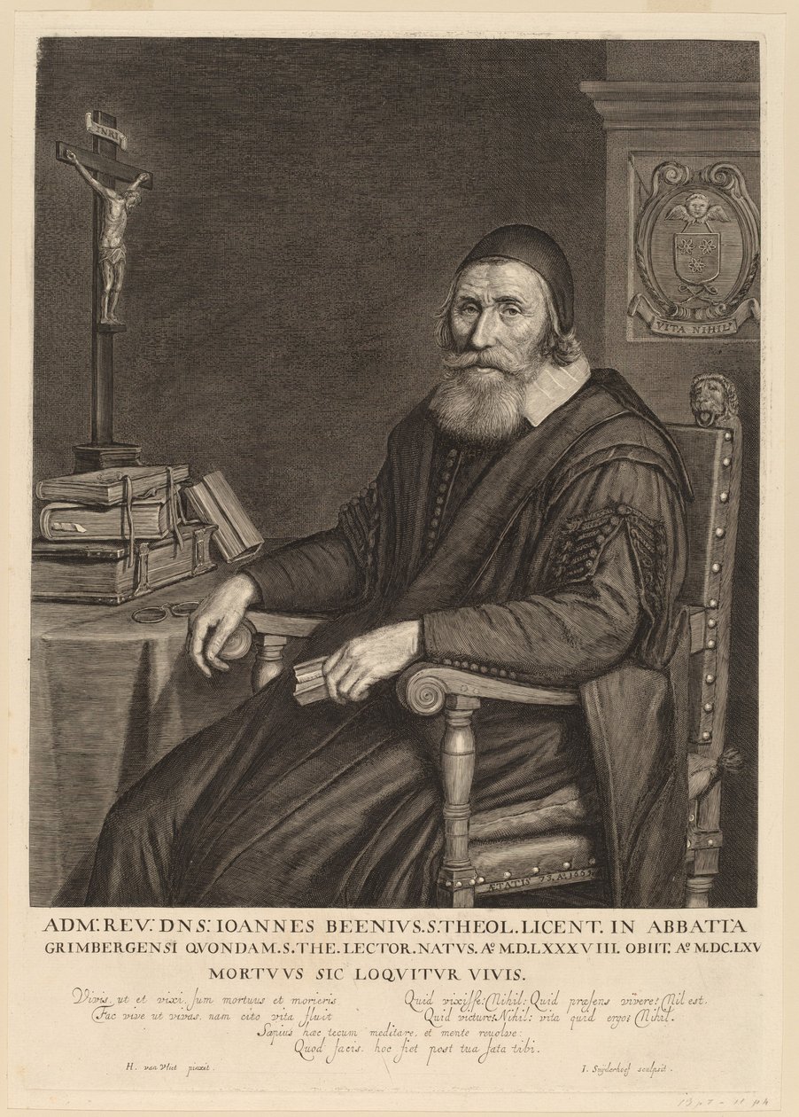 Johannes Been alkotó: Jonas Suyderhoff after Hendrik Cornelisz van Vliet