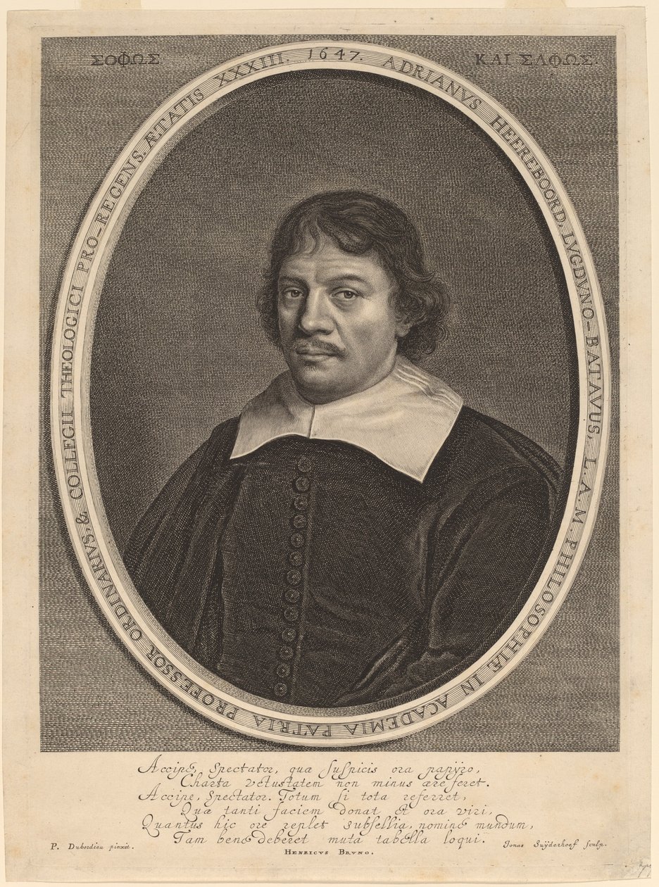 Adriaen Heerebord alkotó: Jonas Suyderhoff after Pieter Dubordieu