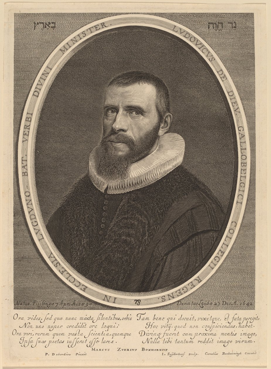 Louis de Dieu alkotó: Jonas Suyderhoff after Pieter Dubordieu