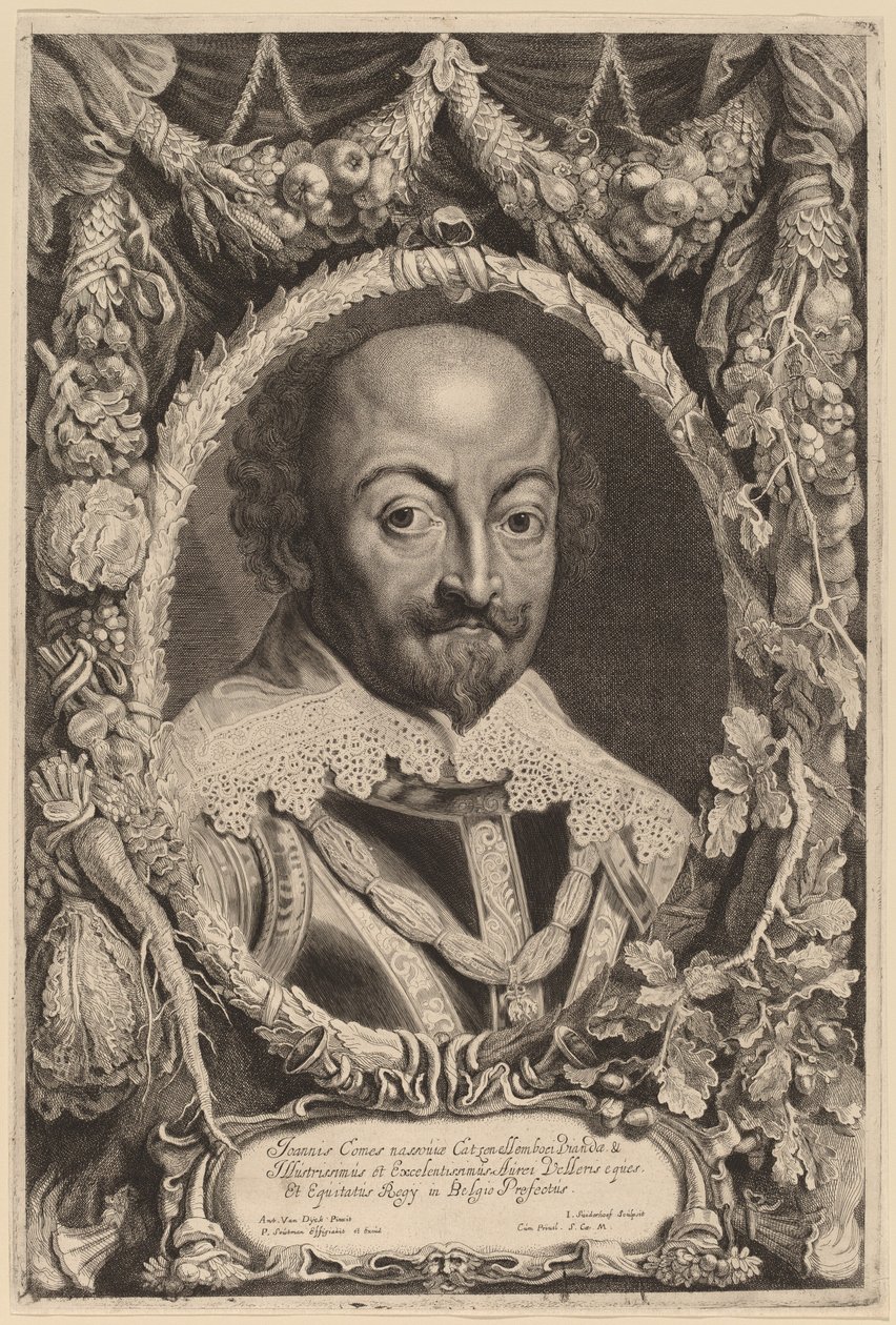 János, Nassau grófja alkotó: Jonas Suyderhoff after Sir Anthony van Dyck