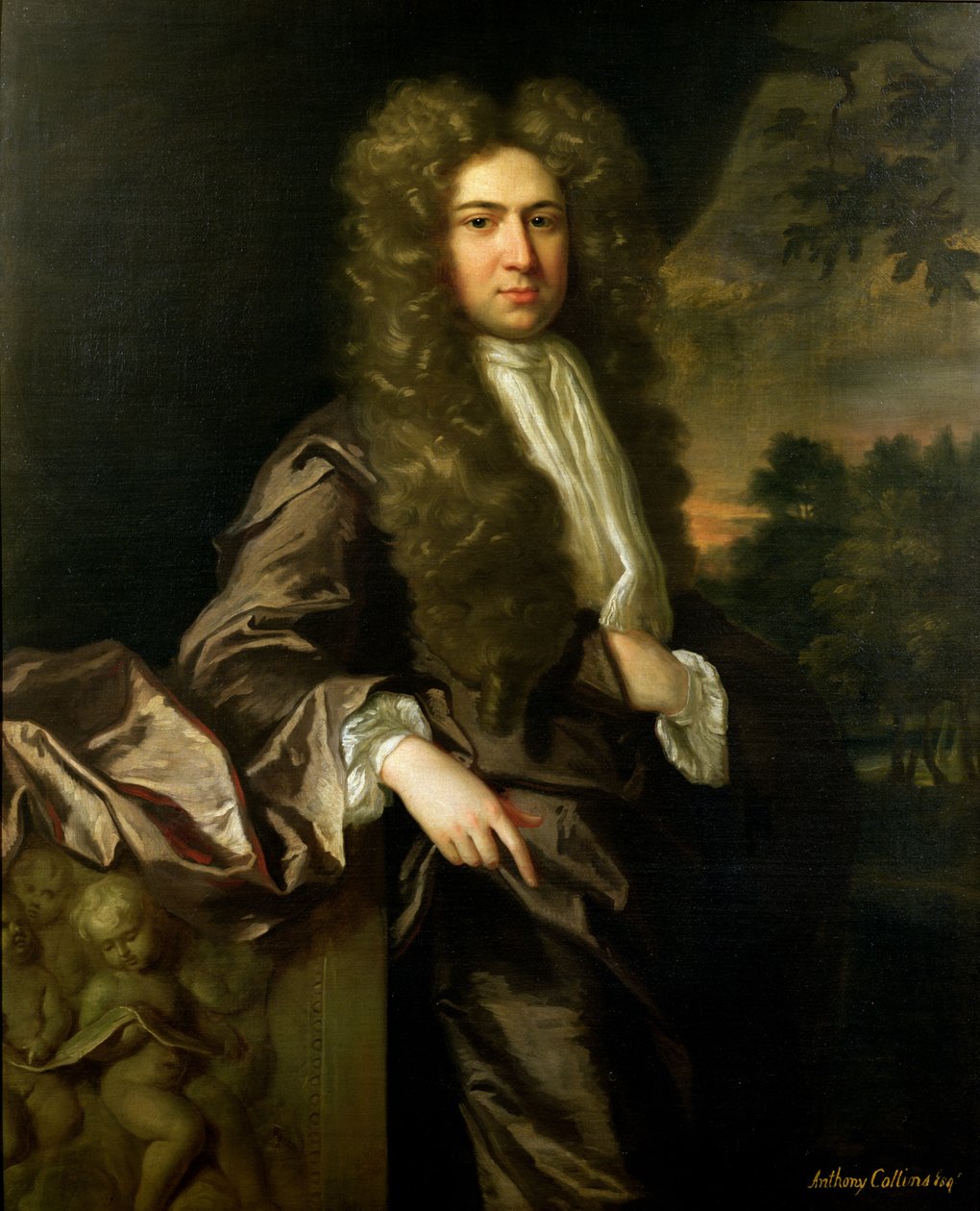 Anthony Collins (1676-1729) alkotó: Jonathan Richardson