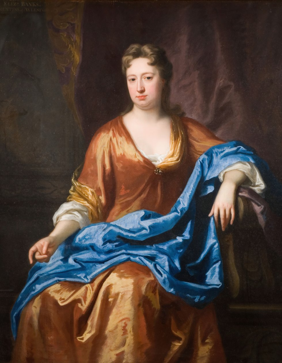 Erzsébet, Aylesford első grófnőjének portréja, 1720. alkotó: Jonathan Richardson the Elder