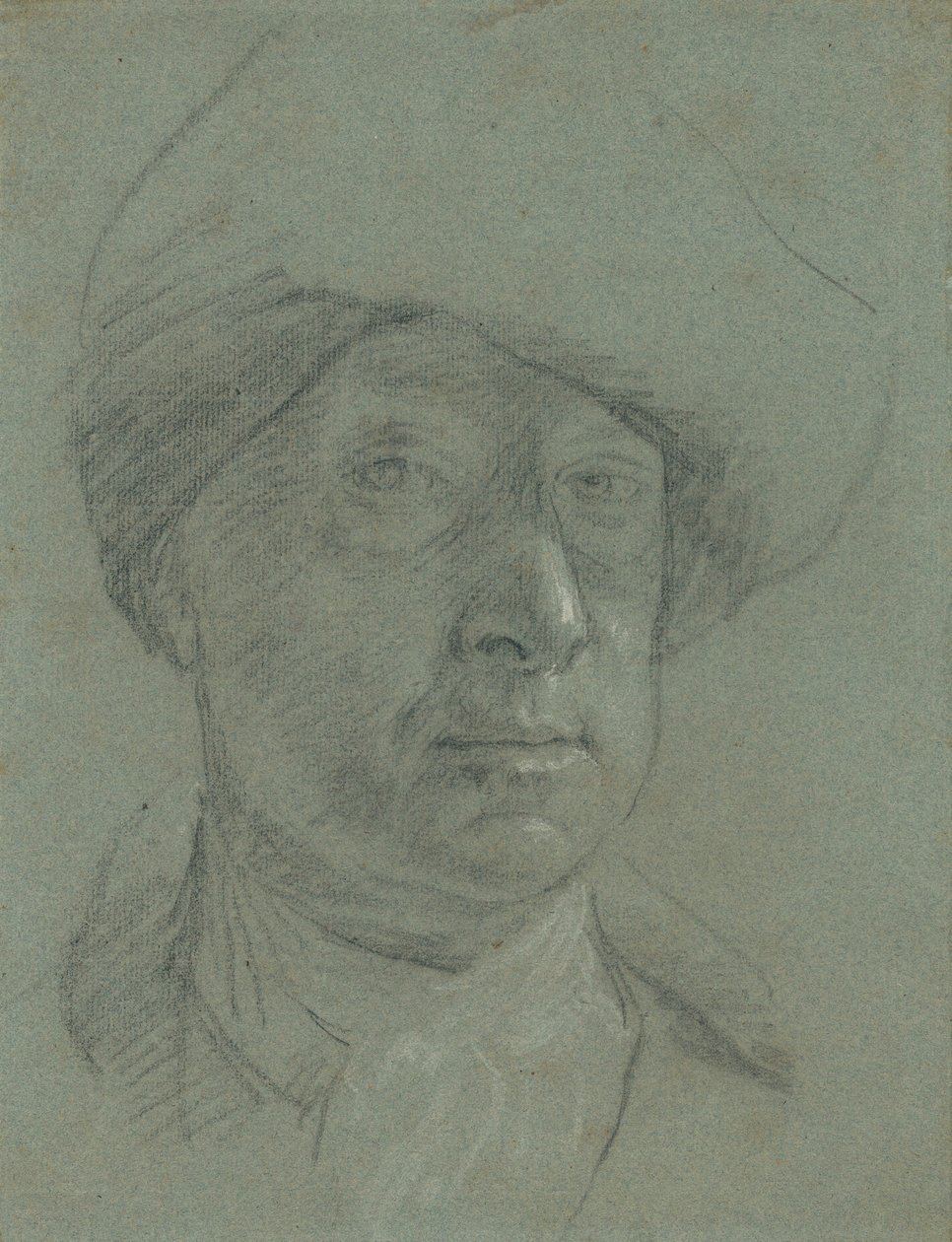 Önarckép rongykalapban alkotó: Jonathan Richardson the Elder