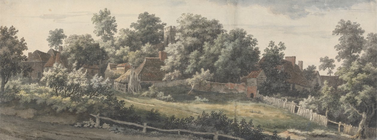 Harbledown, egy falu Canterbury közelében alkotó: Jonathan Skelton