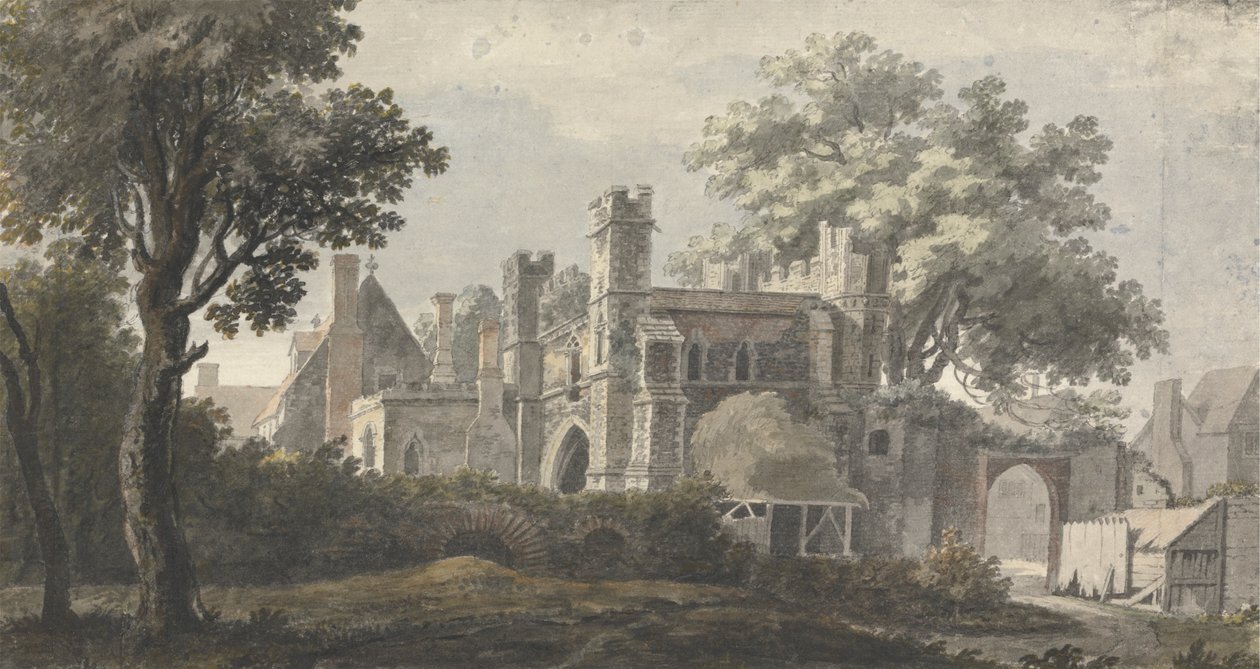 Szent Ágoston kolostorának nagy kapuja, Canterbury alkotó: Jonathan Skelton