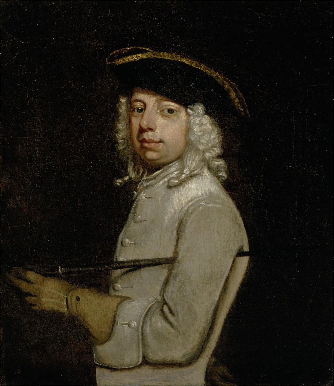 A művész portréja (olaj, vászon) alkotó: Jonathan the Elder (after) Richardson