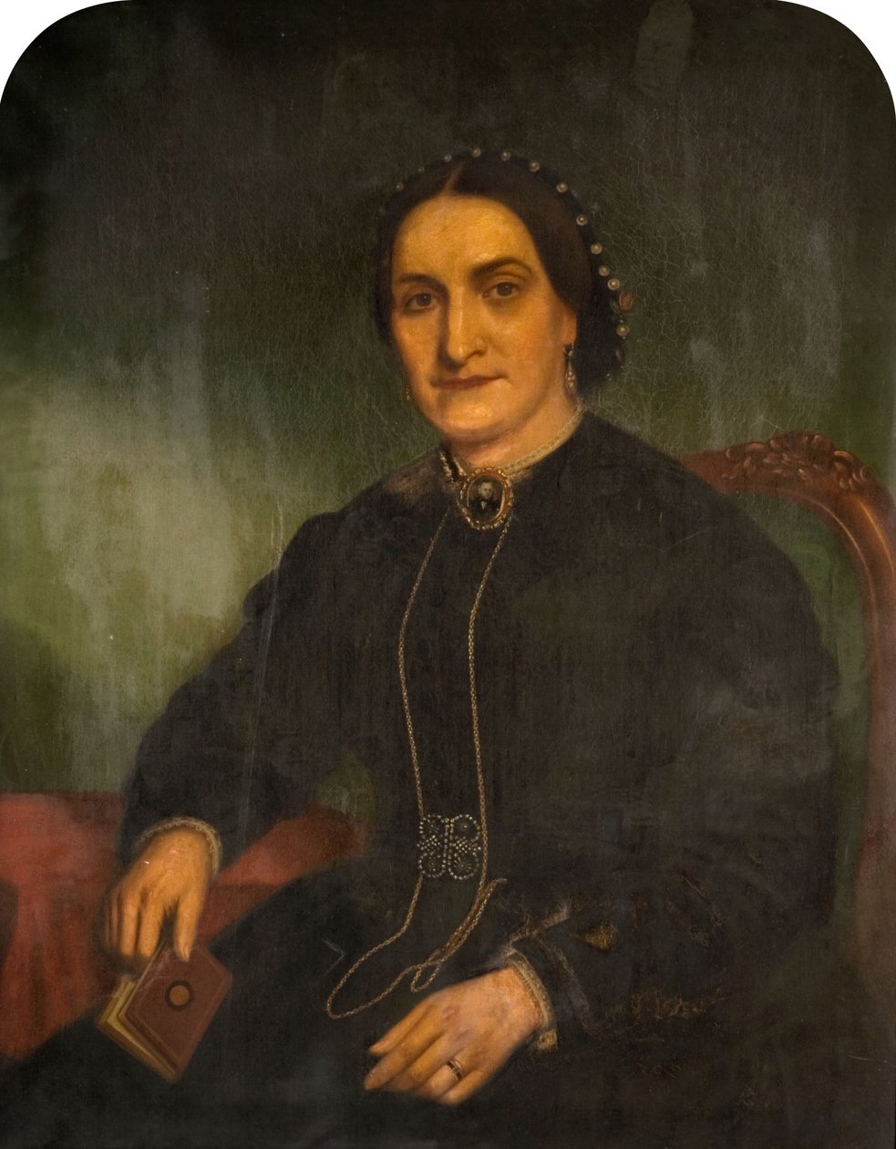 George Haynes asszony portréja, 1850-1900. alkotó: Jonathon Pratt