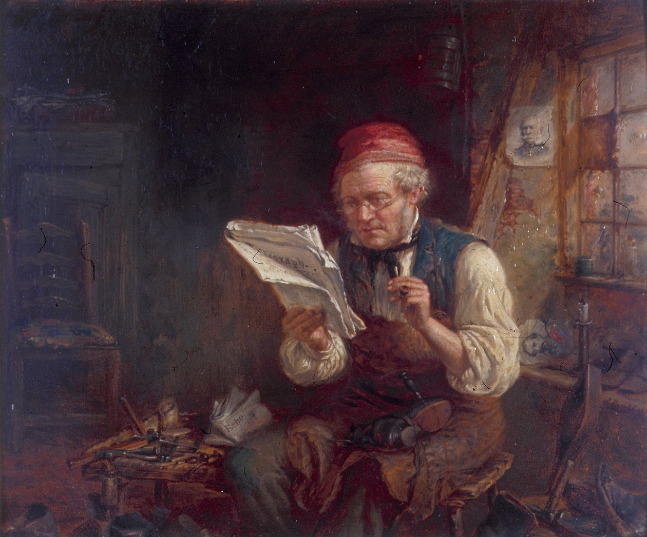 "A politikus", 1871 alkotó: Jonathon Pratt