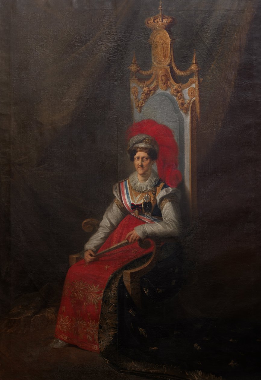 Carlota Joaquina (1775-1830), Portugália királynője alkotó: João Baptista Ribeiro