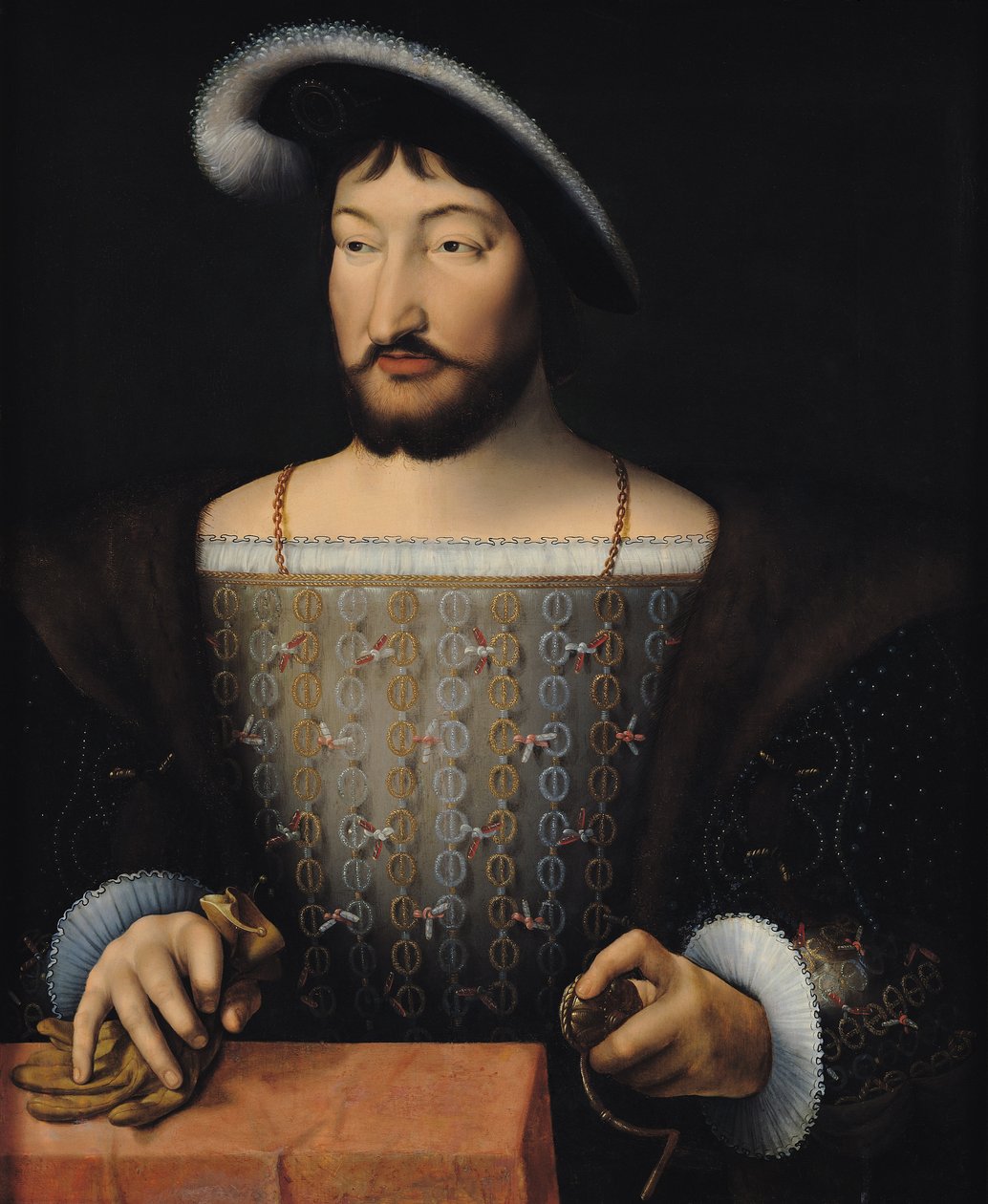 I. Ferenc (1497-1547) alkotó: Joos van Cleve
