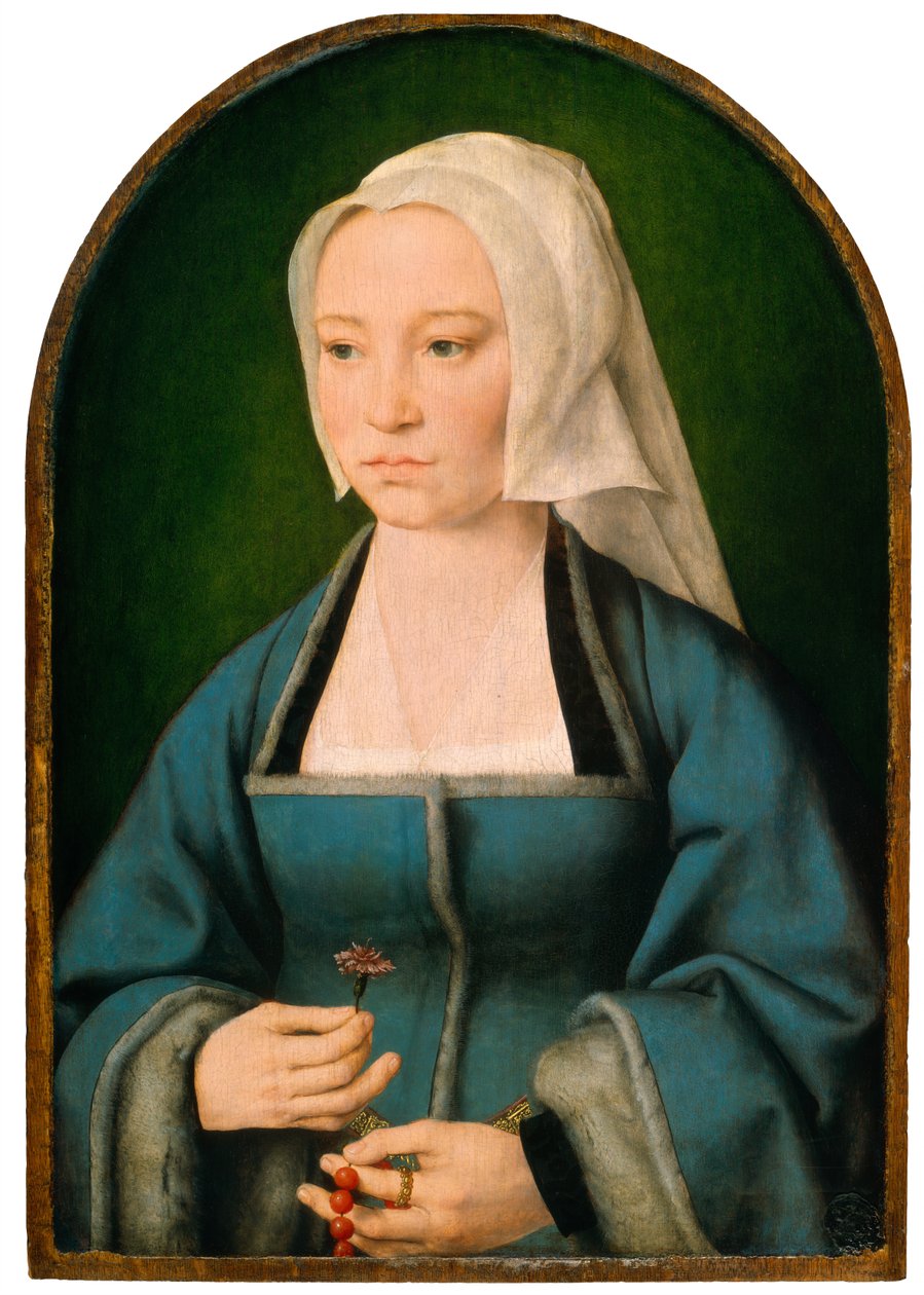 Margaretha Boghe, Joris Vezeleer felesége alkotó: Joos van Cleve