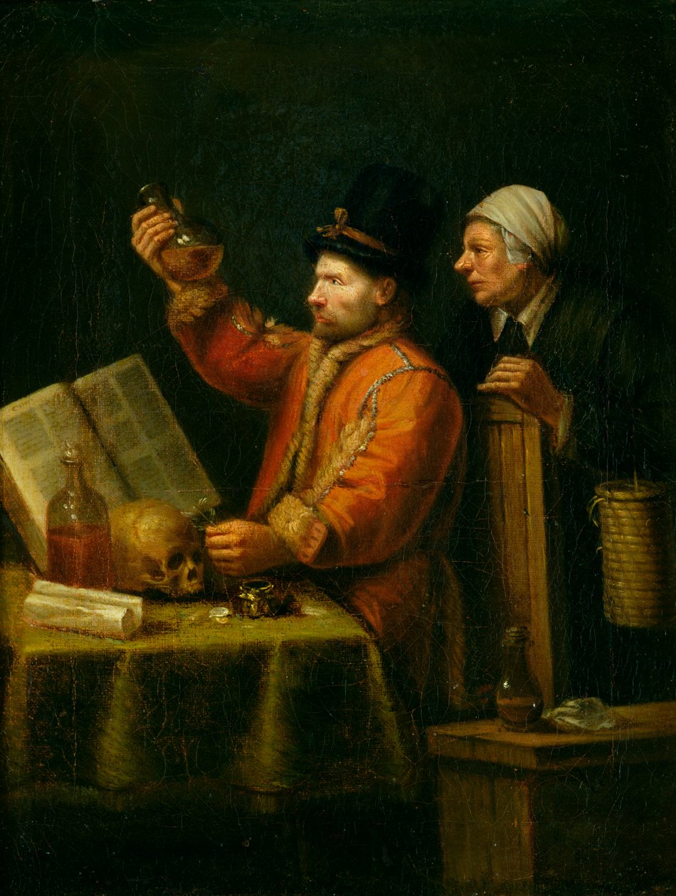 A vizelet vizsgálata alkotó: Joos van Craesbeeck