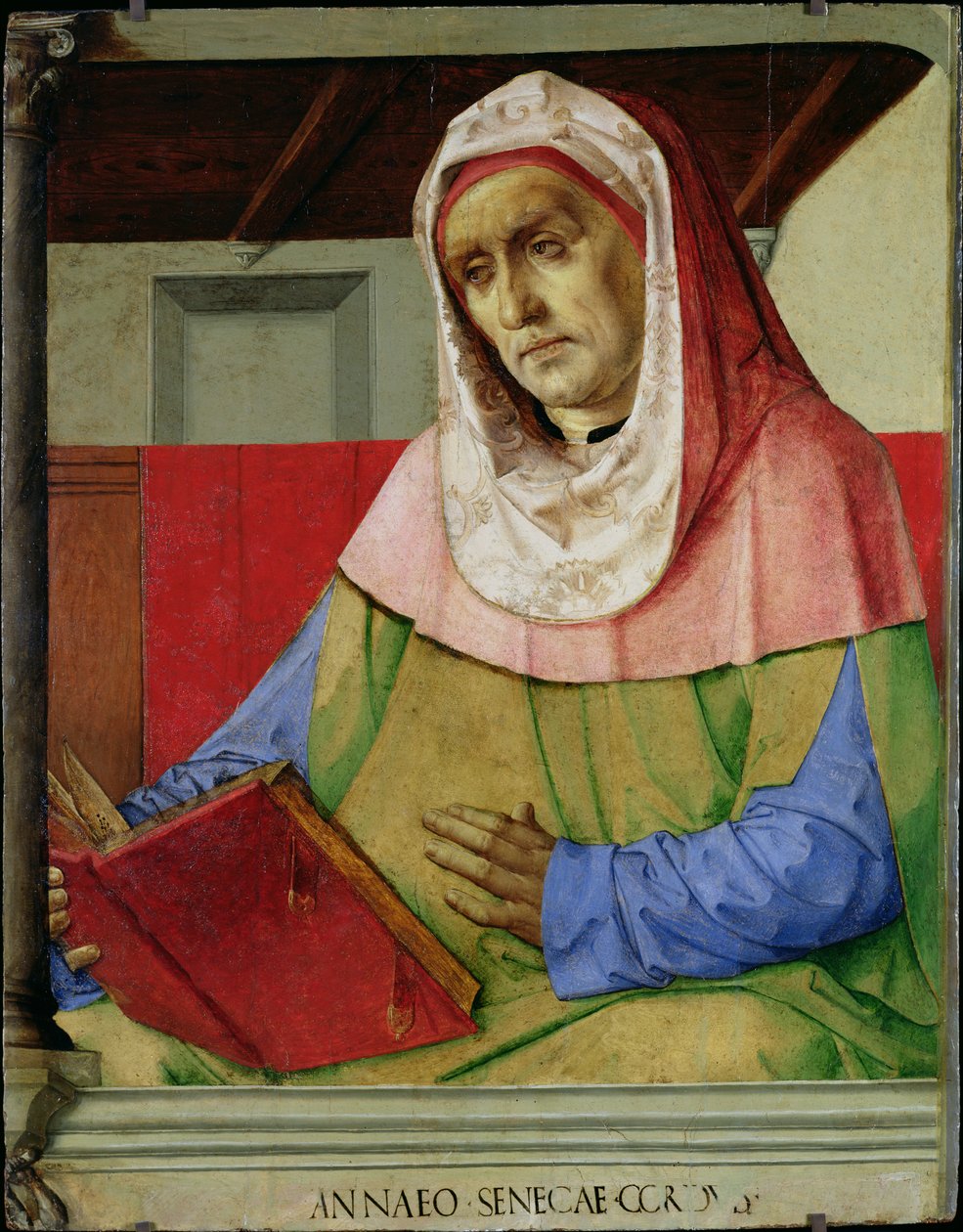 Seneca portréja (Kr. e. 2–65) 1475 körül alkotó: Joos van Gent