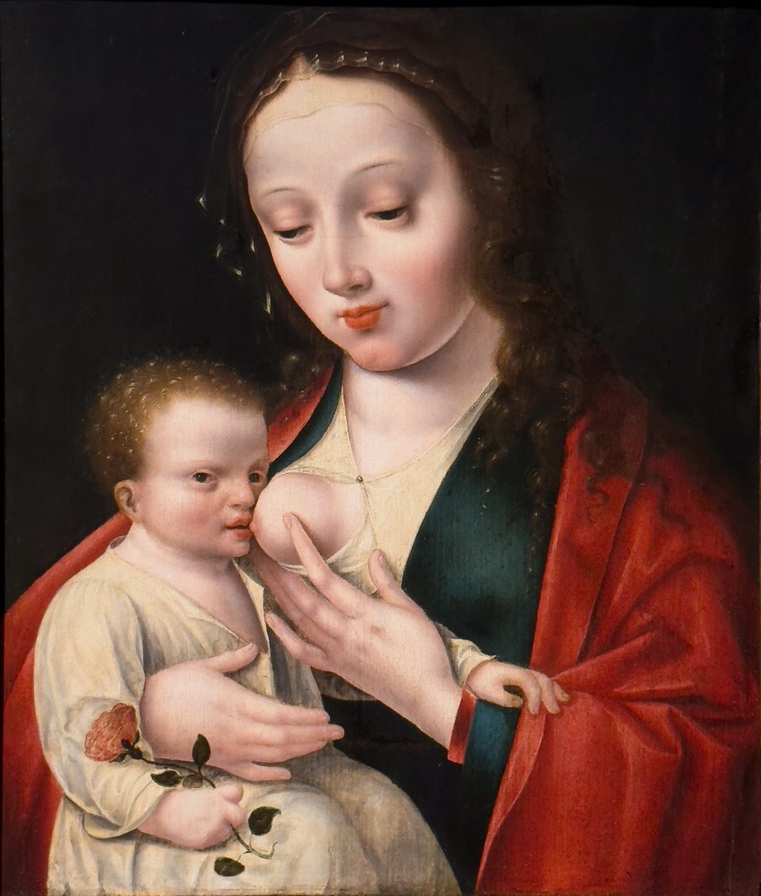 La Vierge allaitant l