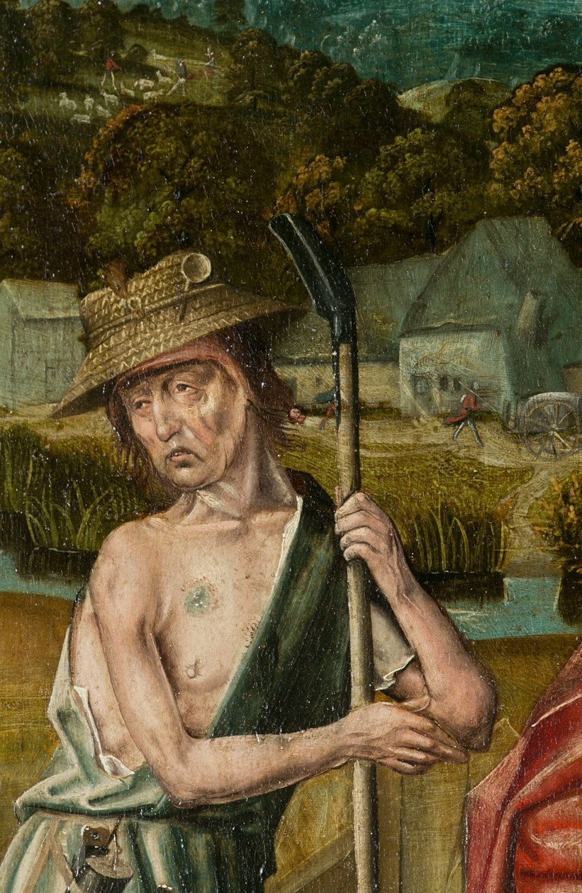 Betlehemi triptichon, 1540 körül (fára festett) alkotó: Joos van (attr. to) Cleve