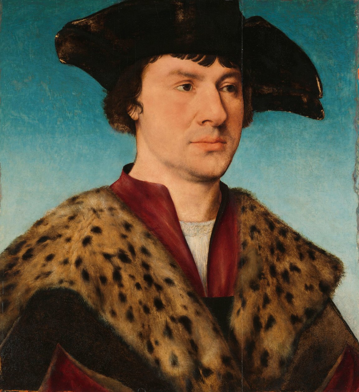 Egy férfi portréja alkotó: Joos van Cleve (workshop of)