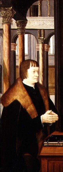 Donor (triptichon szárnya) alkotó: Joos van Cleve