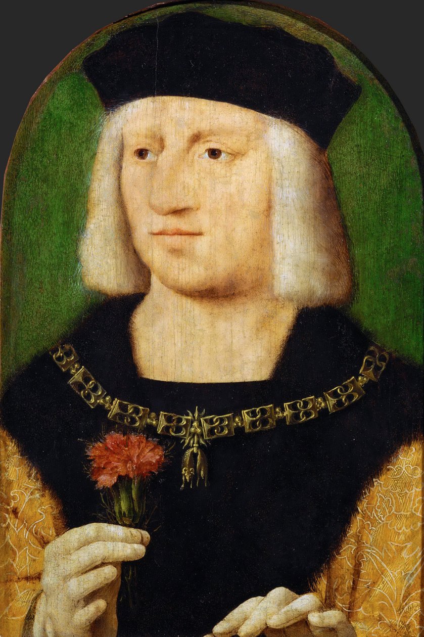 Korai holland művészet: I. Maximilianus császár (1459-1519) portréja par Cleve, Joos van (kb. 1485-1540), 1508 körül. Olaj, fa, 28,5x22,3. Művészettörténeti Múzeum, Vienne alkotó: Joos van Cleve