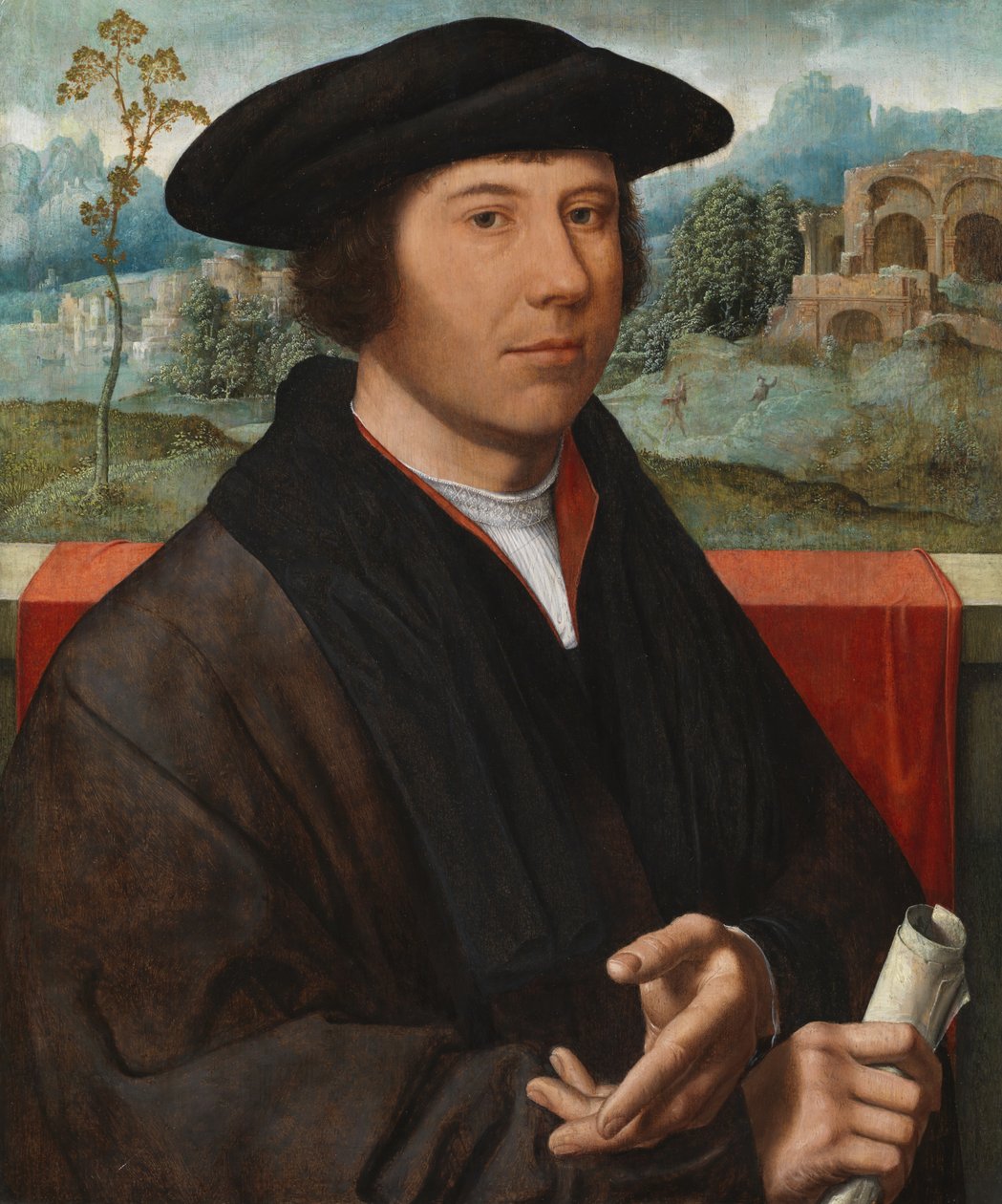 Férfiportré, 1528-29 alkotó: Joos van Cleve