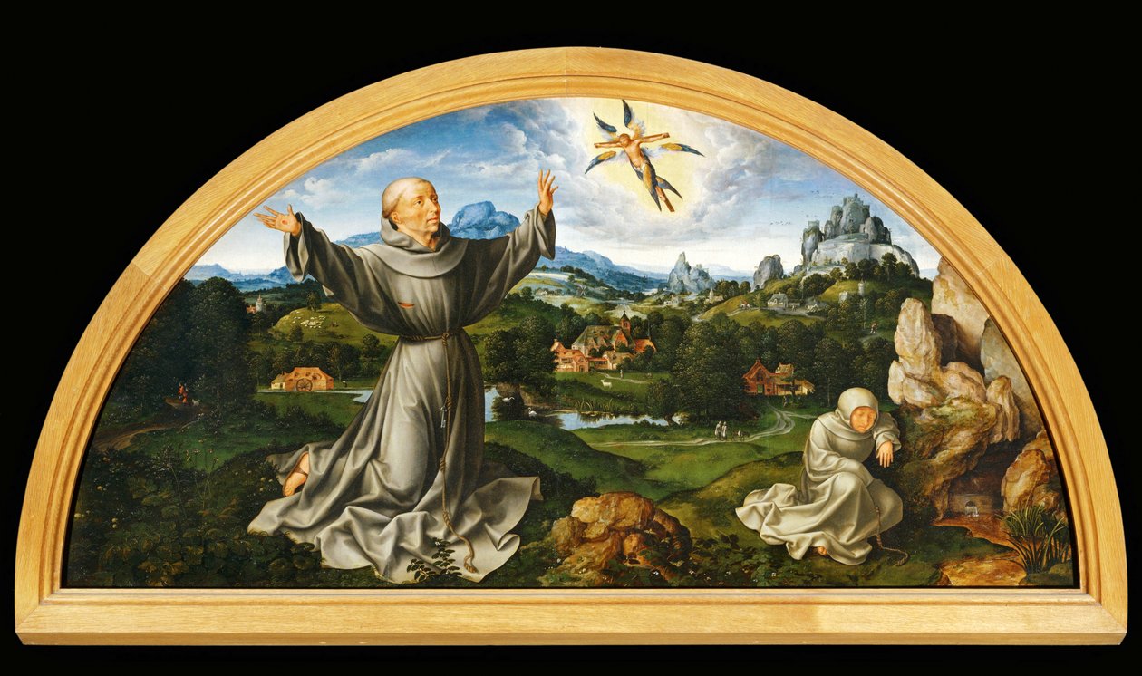 Oltárkép a Krisztus kivonása ... alkotó: Joos van Cleve