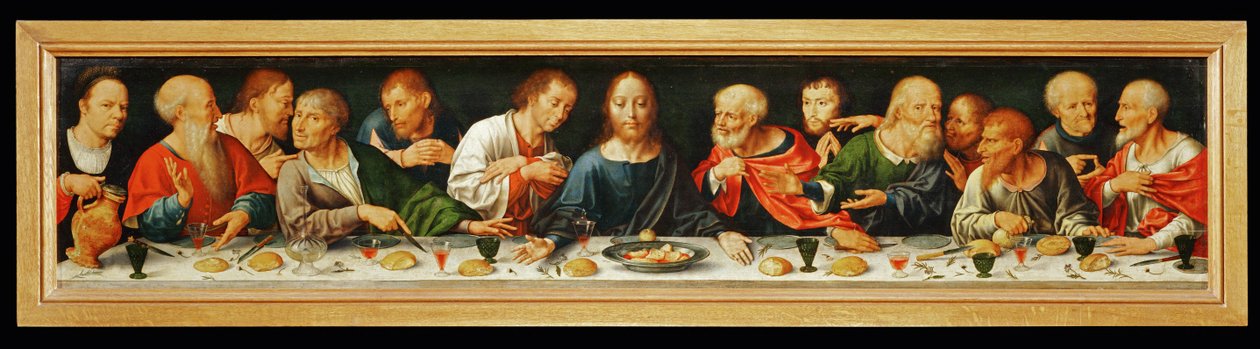 Oltárkép a Krisztus kivonása ... alkotó: Joos van Cleve