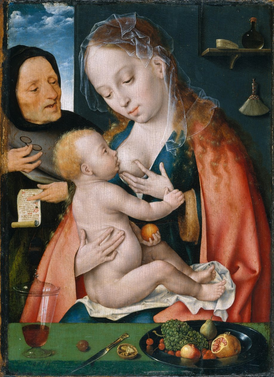 A Szent Család alkotó: Joos van Cleve