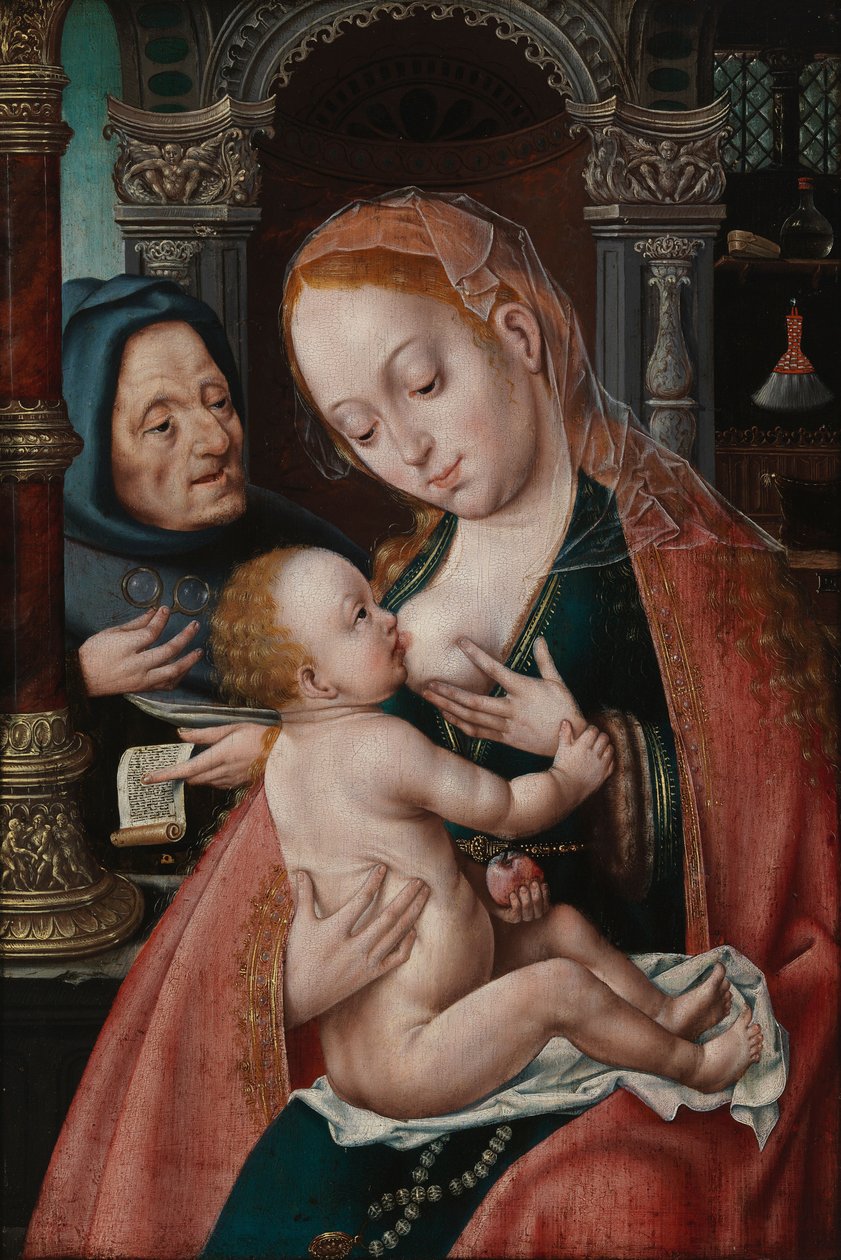 A Szent Család alkotó: Joos van Cleve