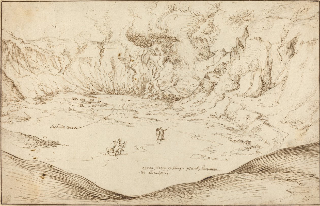 Forum Vulcani: The Hot Springs at Pozzuoli alkotó: Joris Hoefnagel
