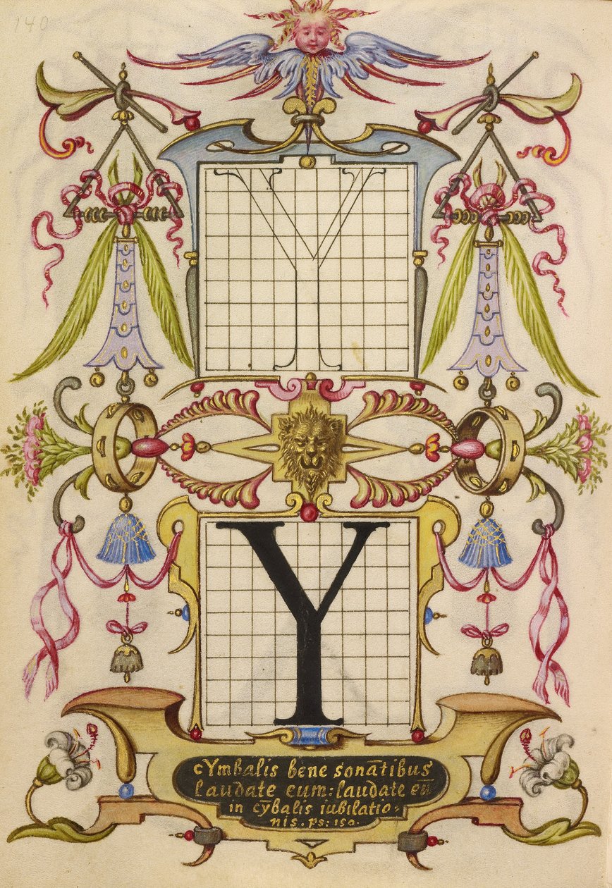 Magyar - Útmutató az Y betű megalkotásához - Google Art Project alkotó: Joris Hoefnagel